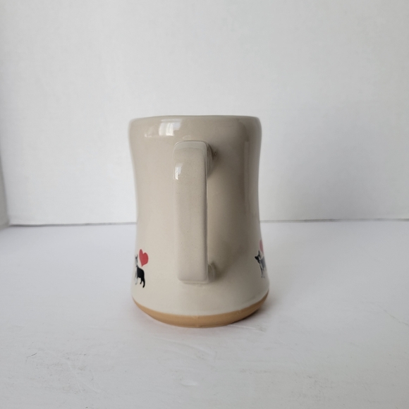 Spectrum Design 2018 Stoneware Love Dog Coffee Mug ~ Boston Terrier - Picture 3 of 6